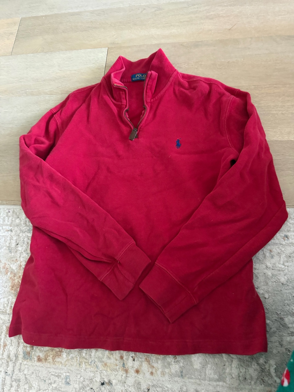 Ralph Lauren Hot Pink Pullover Sweatshirt